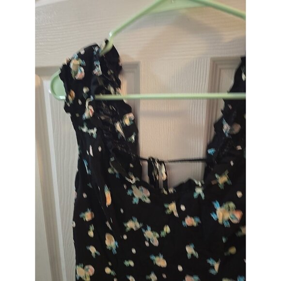 Free People Orange Citrus Summer Dress. Size Medium Sleeveless. - Picture 5 of 16